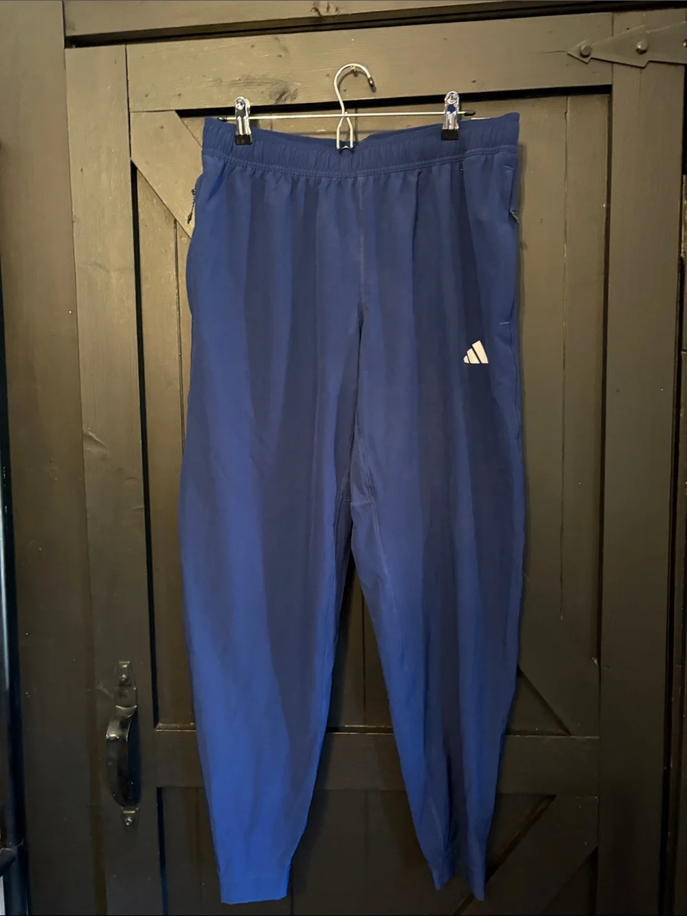 adidas Navy Blue Men’s Athletic Joggers